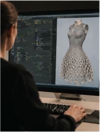 Designing a 3D printed garment in CAD