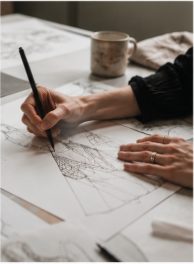 Sketching a parametric pattern