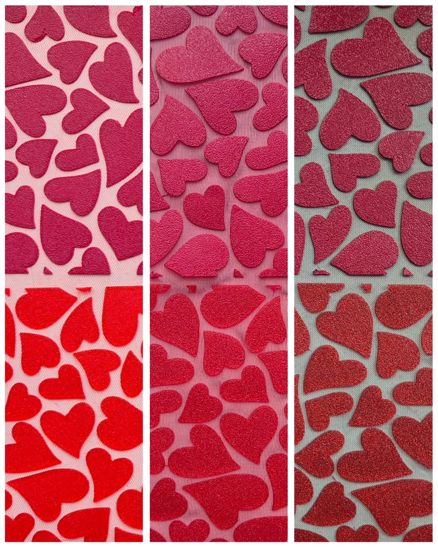 Heart pattern — color study